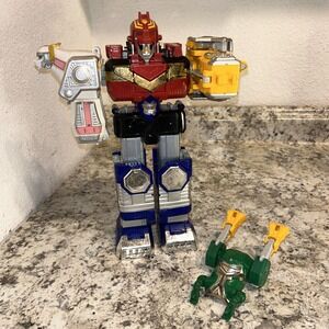 Bandai Power‎ Rangers Lost Galaxy 1998 Deluxe Galaxy Megazord Incomplete